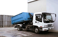 【4トン 脱着コンテナ車】